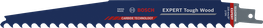 להב מסור Bosch EXPERT Tough Wood S 1142 KHM לחיתוך עץ מהיר.