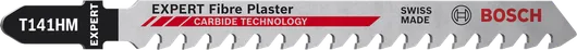להב פאזל Bosch EXPERT Fiber Plaster T141HM עם שיני קרביד.