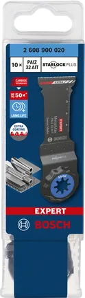 להב רב-כלי קרביד Bosch EXPERT MetalMax PAIZ 32 AIT 32 מ"מ.