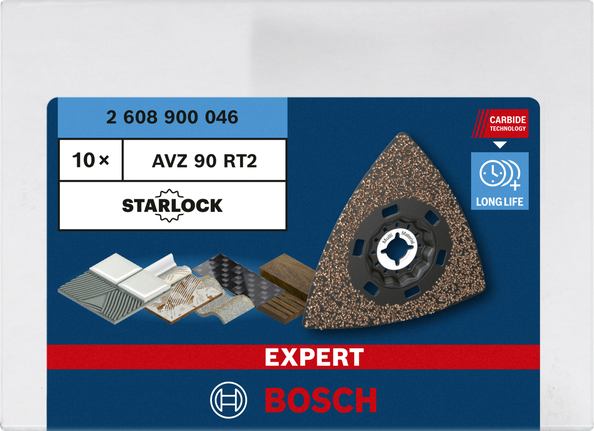 פלטת שיוף קרביד Bosch EXPERT AVZ 90 RT2 90 מ"מ.