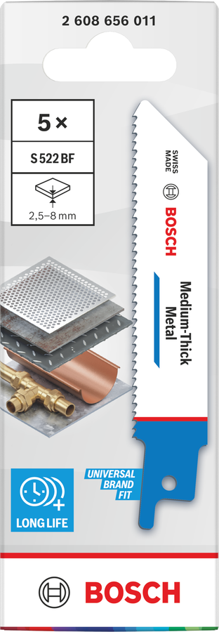Medium-Thick Metal S522BF