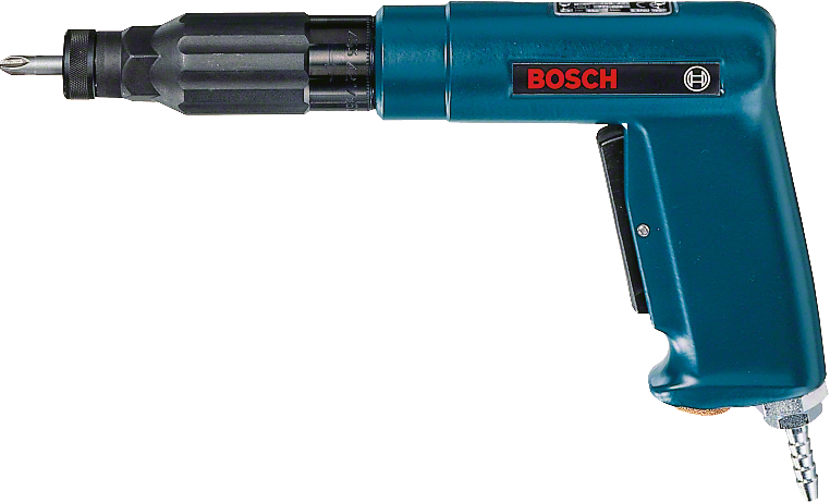 Bosch electric screwdriver, ergonomic handle.