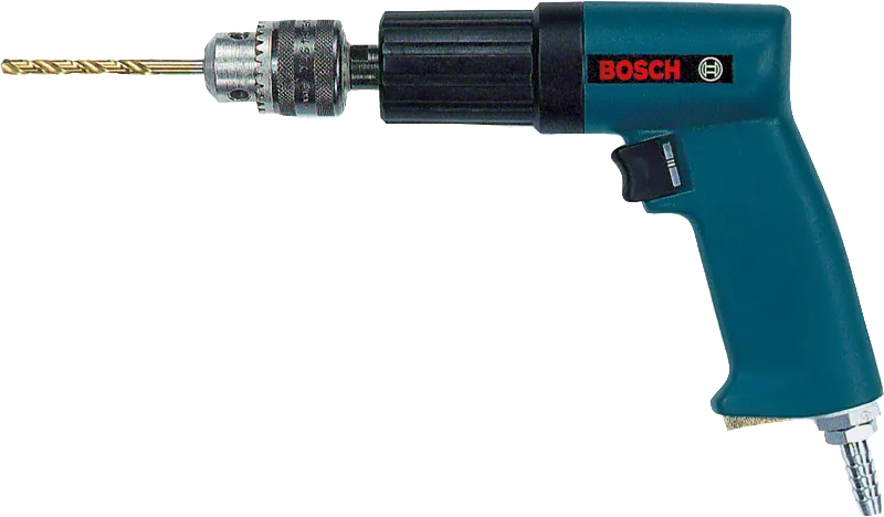 Bosch electric drill with pistol grip and trigger.