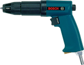 Bosch pneumatic drill/driver with 750 rpm speed.