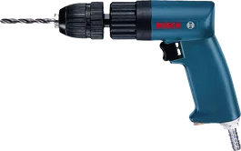 Bosch 320-watt pneumatic drill with 6 mm steel capacity.