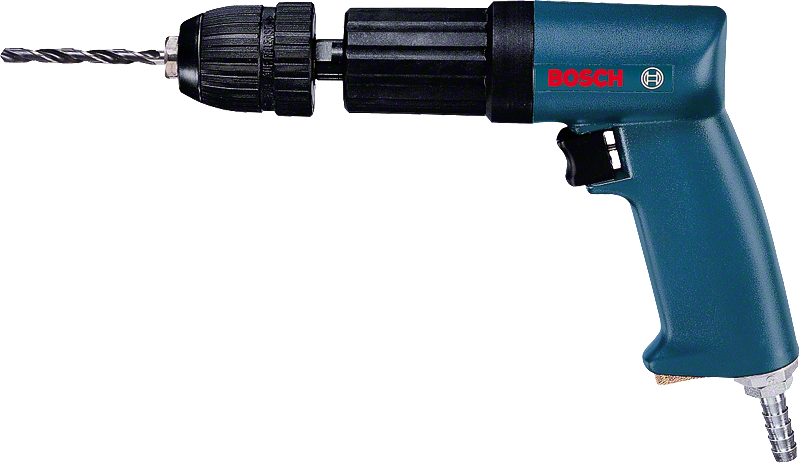 Bosch 320-watt pneumatic drill with 10 mm steel capacity.