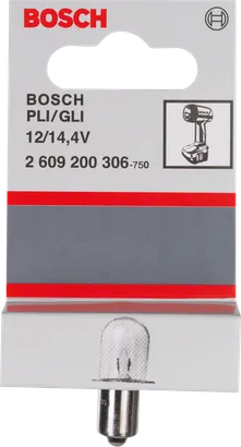 Bosch PLI/GLI 12/14,4V bulb.