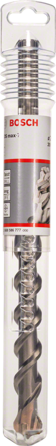 Bosch hammer drill bit SDS max-7 for concrete drilling.
