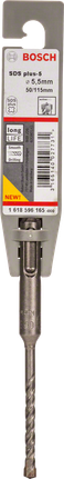 Bosch SDS plus-5 hammer drill bit 6.5mm.