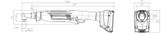 Bosch ANGLE EXACT ION 15-500 Industrial Angle Screwdriver dimensions drawing