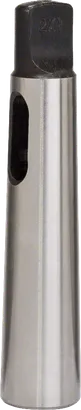 Bosch reduction sleeve with cylindrical shank.