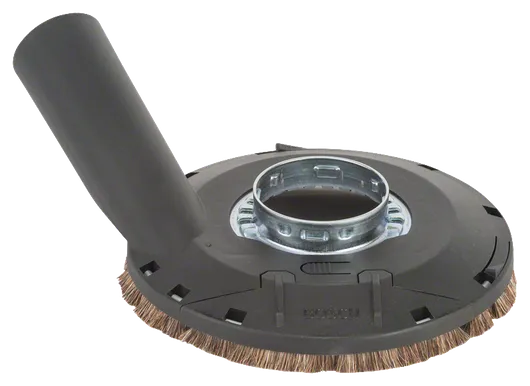 Bosch cutting guide with dust extraction outlet, brush ring.