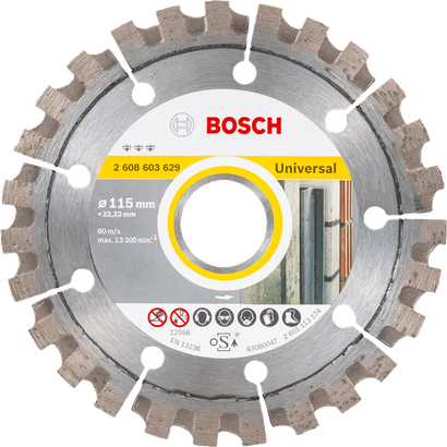 Bosch diamond cutting disc Best for Universal 115mm.