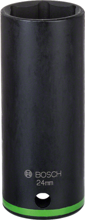 Bosch 24mm 1/2 inch socket for M16 threads.