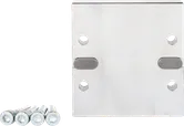 Bosch reversible planer blade with four mounting screws.
