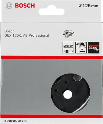 Bosch 125mm sanding pad replacement.