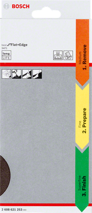 Bosch 3-piece abrasive sponge set 3/8″.