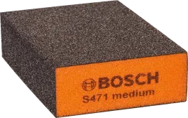 Bosch S471 medium sanding sponge for surface finishing.