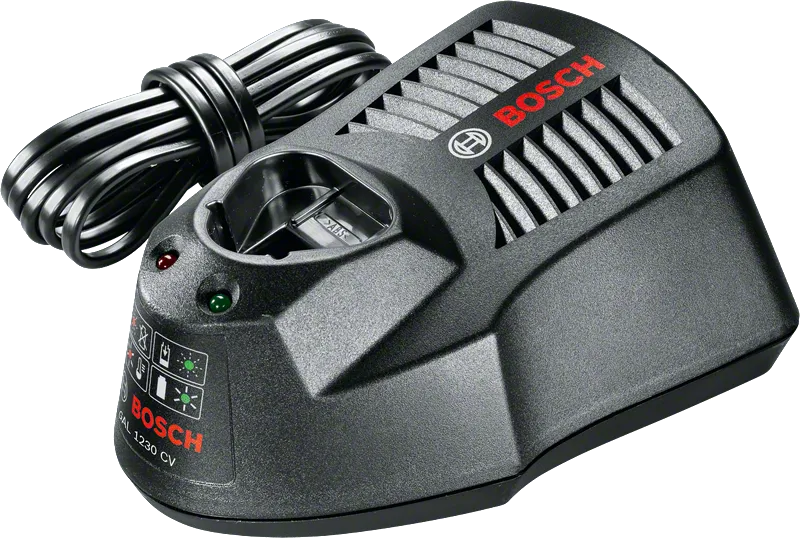 Bosch GAL 1230 CV battery charger for cordless tools.