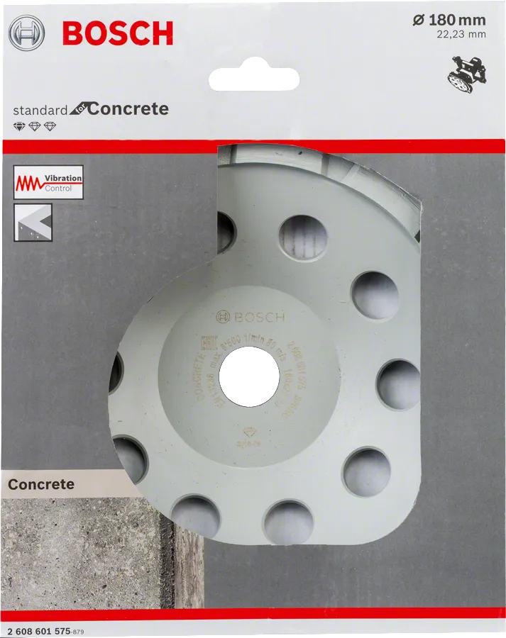 Bosch Diamond Cup Wheel Standard for Concrete 180 mm.
