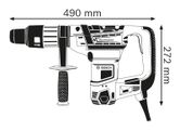 Bosch GBH 5-40 D Rotary Hammer with SDS max dimensions drawing