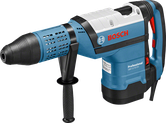 Bosch GBH 12-52 DV rotary hammer drill with side handle.