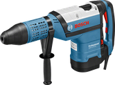 Bosch GBH 12-52 DV rotary hammer drill with side handle.
