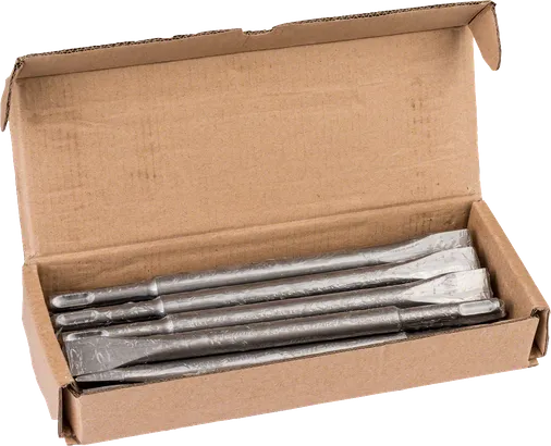 Bosch flat chisel SDS plus set with 20 mm cutting edge.
