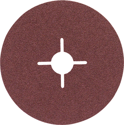 Bosch fibre sanding disc R444 for metal, grit 60.