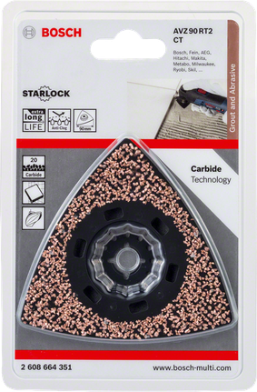 Bosch AVZ90RT2 3-1/2″ carbide sanding plate.