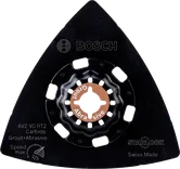 Bosch sanding plate AVZ90RT2 carbide for grout and abrasive.