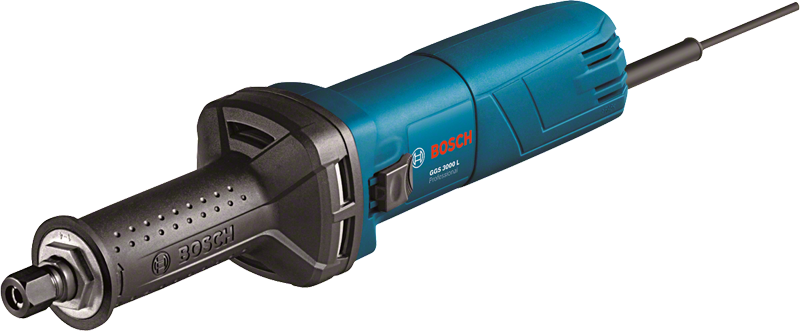 Bosch GGS 3000 L straight grinder with ergonomic design.