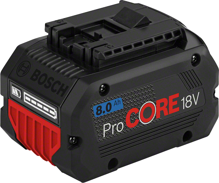 Bosch ProCORE 18V 8.0Ah battery pack.