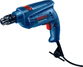 Bosch GSB 450 corded drill with ergonomic handle.