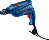 Bosch GSB 450 corded drill with ergonomic handle.