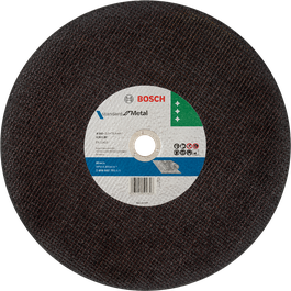 Bosch straight cutting disc for metal, 355 mm diameter.