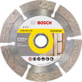Bosch diamond cutting blade, 114mm universal use.
