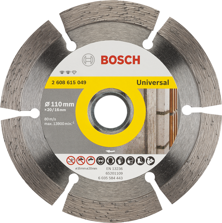 Bosch Diamond Cutting Blade Expert for Universal, 110mm.