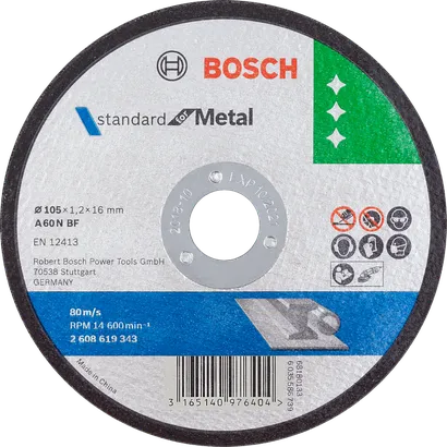 Bosch Standard for Metal Cutting Disc 105 mm.