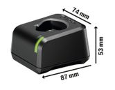 Bosch GAL12V-20 Charger dimensions drawing