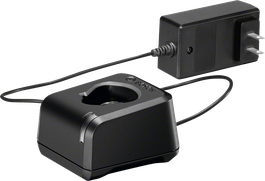 Bosch GAL 12V-20 battery charger with power supply.