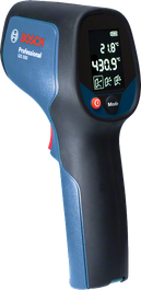 Digital infrared thermometer device.