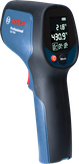 Digital infrared thermometer device.