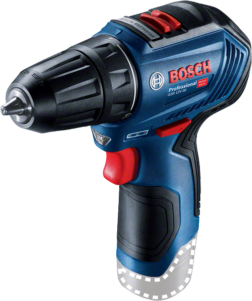 Bosch GSR 12V-30 cordless drill with two-speed settings.
