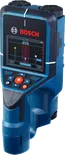 Bosch D-Tect 200 C wall scanner with case and accessories.
