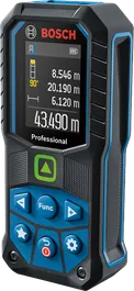 Bosch GLM 50-23 G laser measure with digital display.