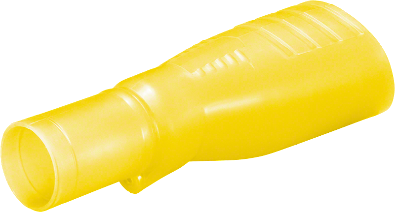 Bosch yellow protector attachment for tool safety.