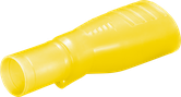 Bosch yellow protector attachment for tool safety.