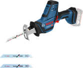 Bosch GSA 18 V-LI C cordless reciprocating saw, for wood and metal.