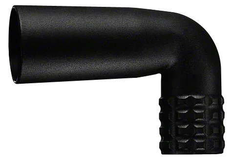Bosch connector elbow with textured grip.